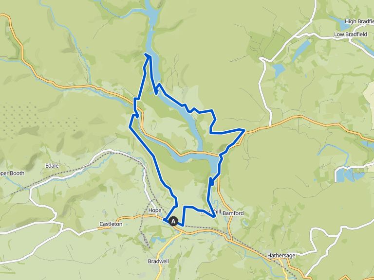 ladybower reservoir bike ride